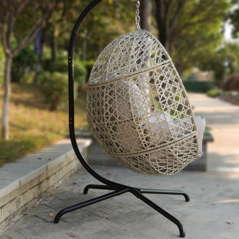 Highquality Rattan Hanging Egg Chair with Stand from China